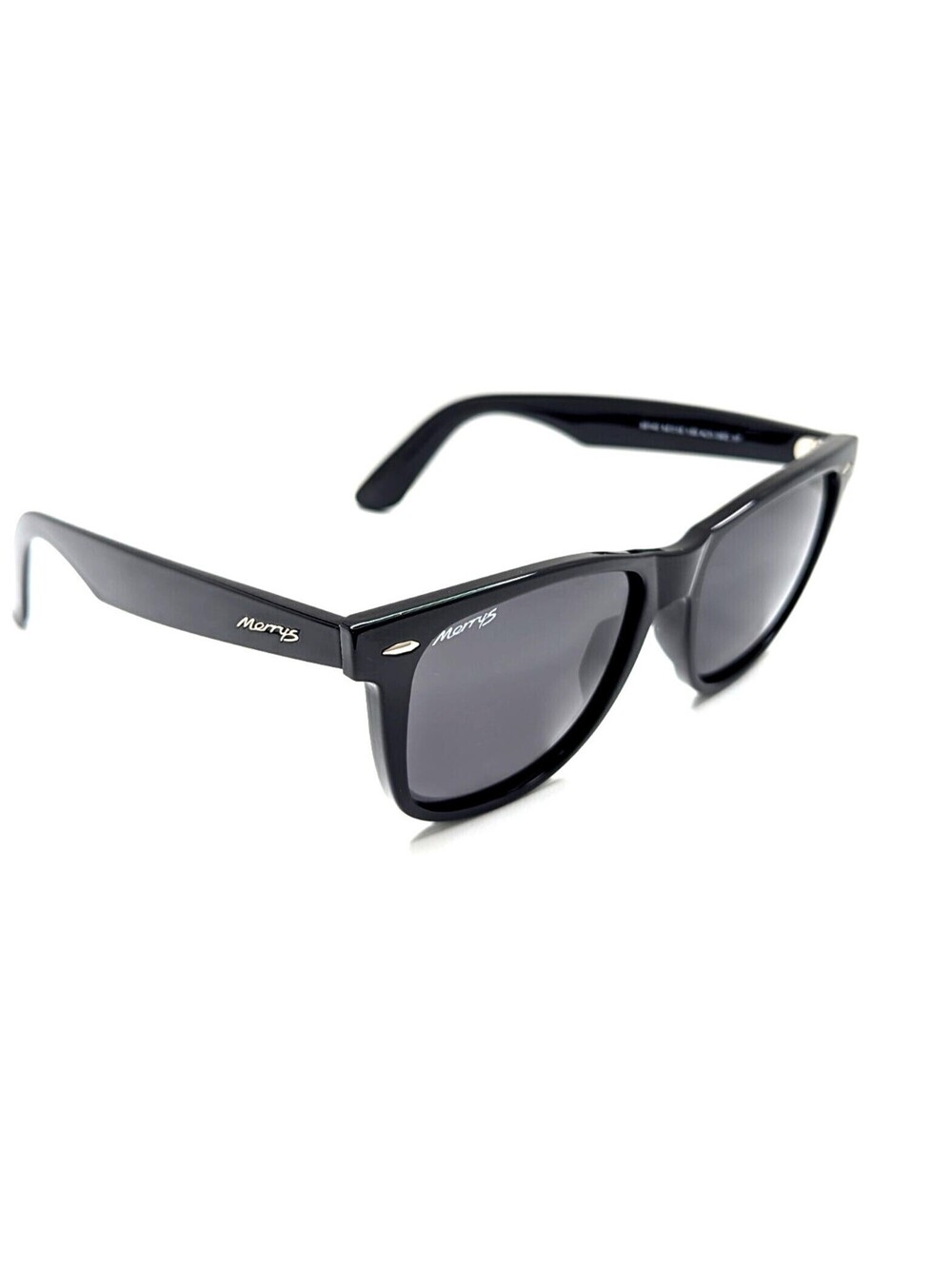 Merrys S6140 Gray Polarized Lens Black Frame Men’s Sunglasses (54-18-150)